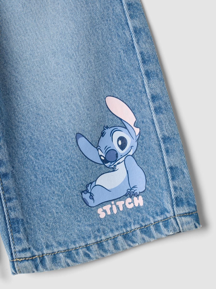 Hellblaue Jeans aus Baumwoll- und Lyocellmix mit Lilo & Stitch Print f&uuml;r Baby-M&auml;dchen_2