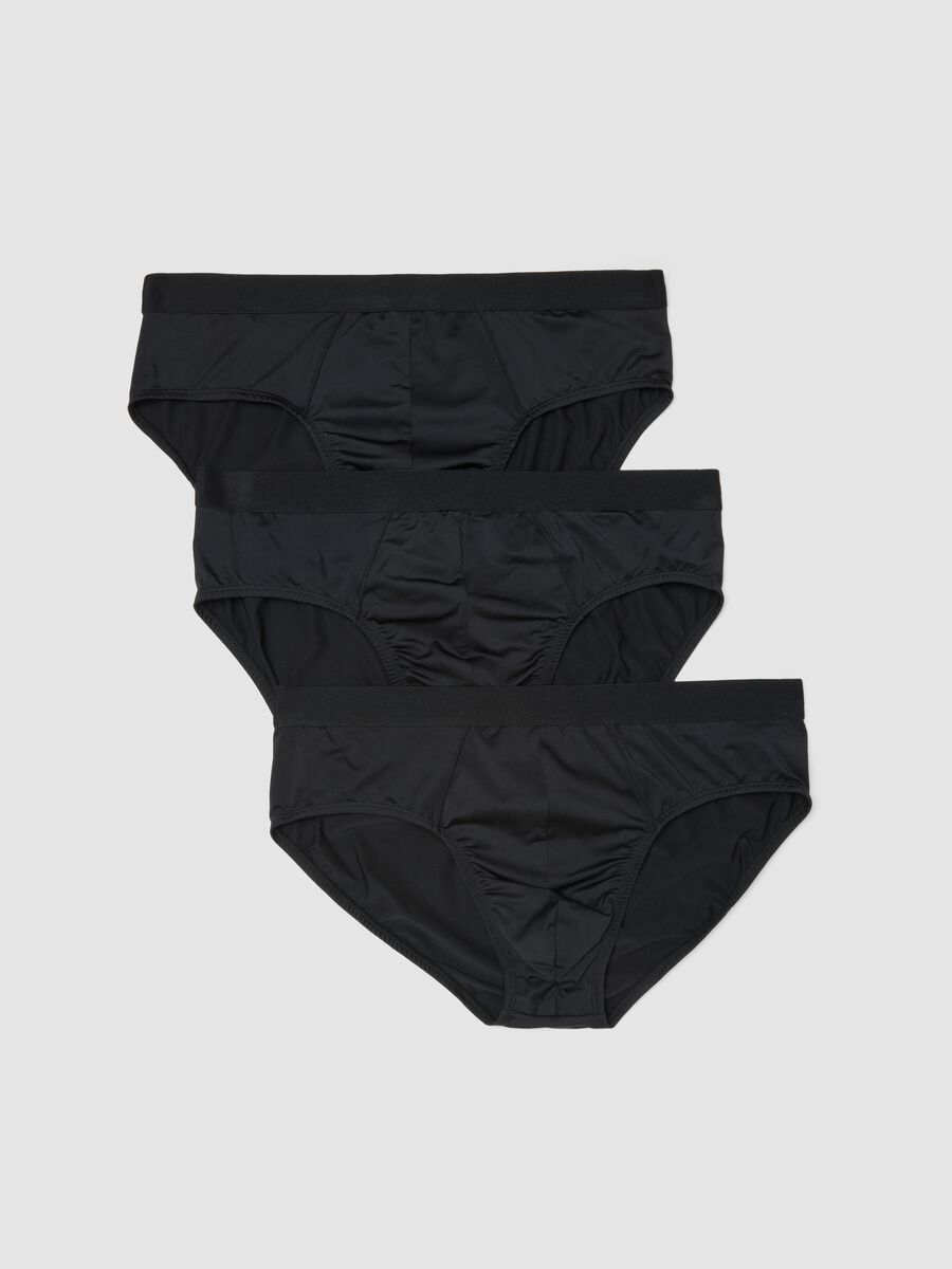 3-pack black stretch-fabric briefs_0