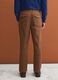 Brown stretch cotton straight-fit chino trousers_2