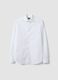 Wei&szlig;es Hemd aus reiner Compact Cotton mit Haifischkragen, Slim Fit_0