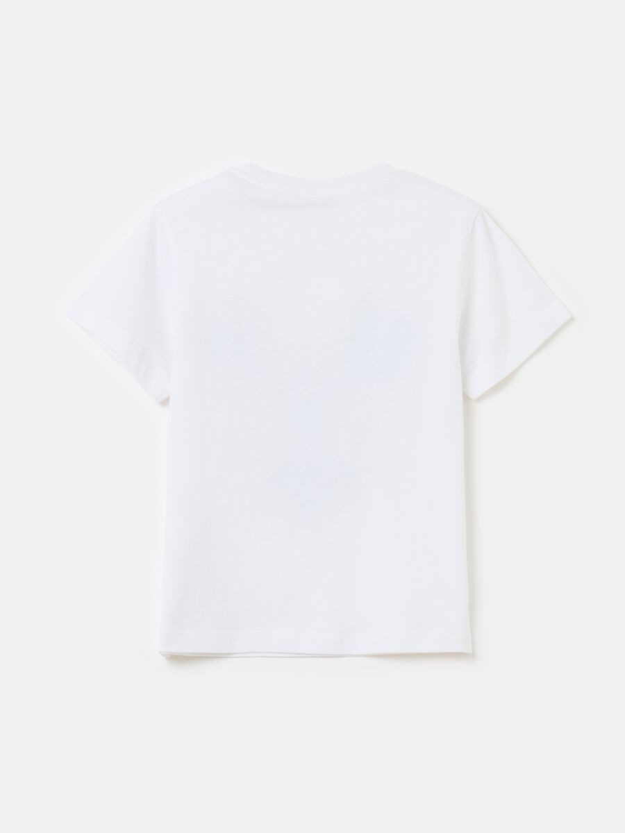 Cotton T-shirt with Batman print_1