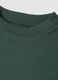 T-shirt verde in puro cotone organico con girocollo_3