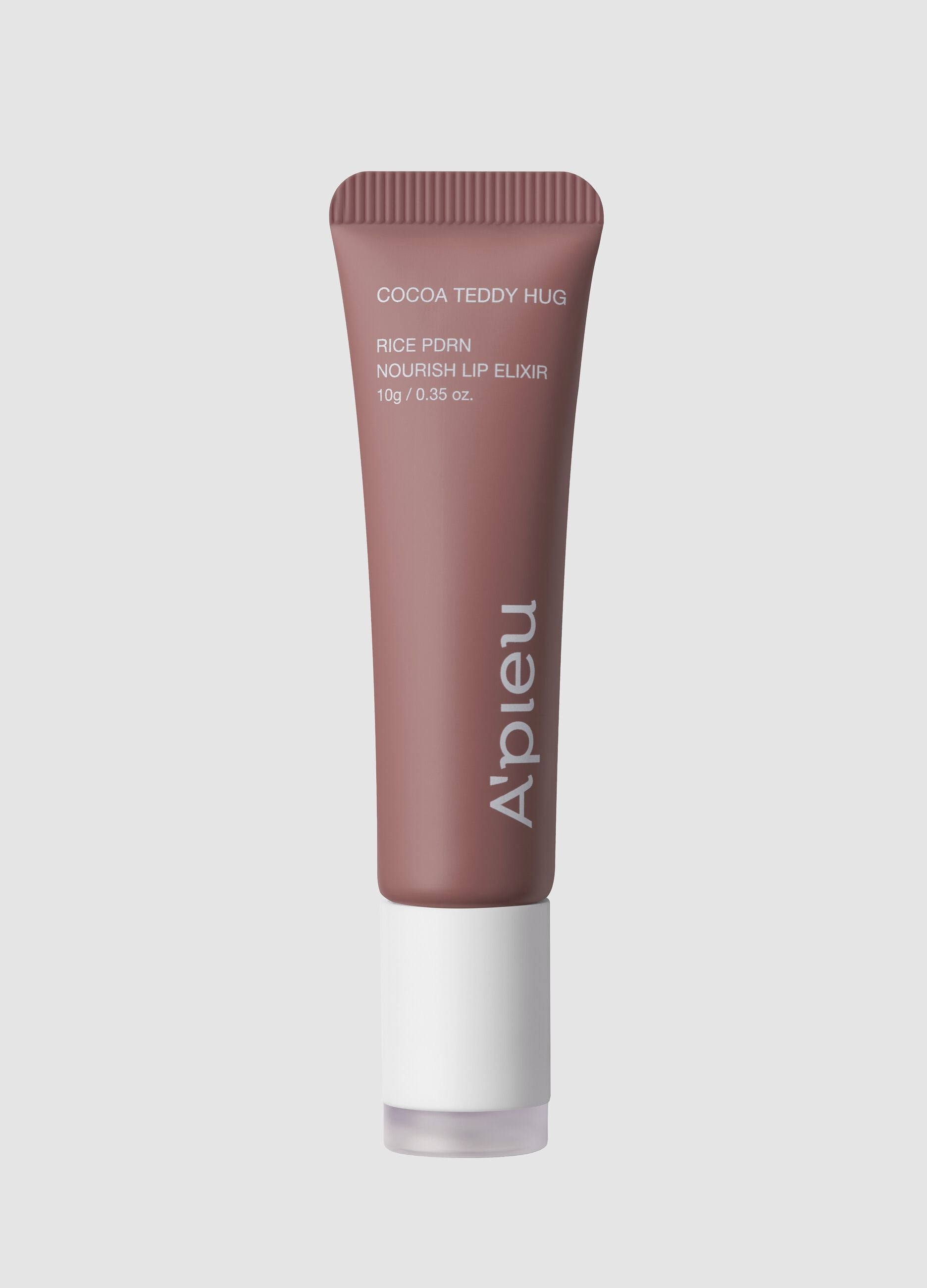 Rice PDRN Nourish Lip Elixir Cocoa Teddy Hug 10 g - Korean Make-up