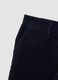 Cal&ccedil;as chino azul-marinho regular fit em bombazina de algod&atilde;o el&aacute;stico_5