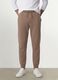Beige Jogginghose aus Bio-Baumwolle_1