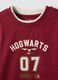 T-shirt vermelha em algod&atilde;o el&aacute;stico com tema Harry Potter_5