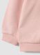 Rosa Oversize-Sweatshirt aus reiner Baumwolle mit Herz-Print f&uuml;r Baby-M&auml;dchen_3