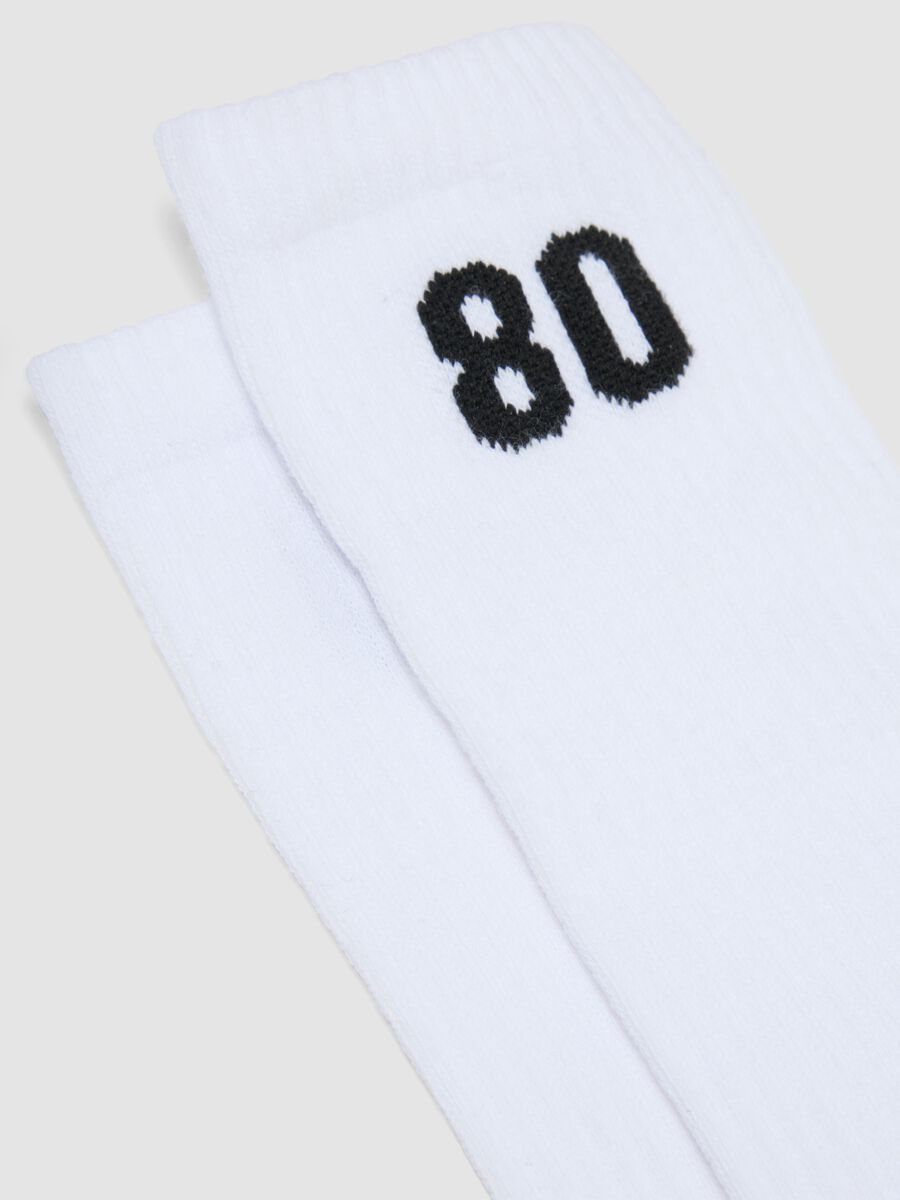3er-Pack wei&szlig;e Sportsocken aus elastischer Bio-Baumwolle_2