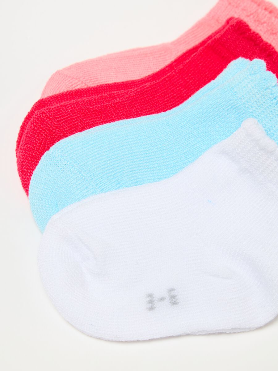 Five-pair pack stretch cotton socks_2