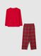 Kids' multicolour Christmas pyjama in pure cotton, regular fit_1