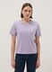 Purple pure cotton relaxed fit T-shirt_1