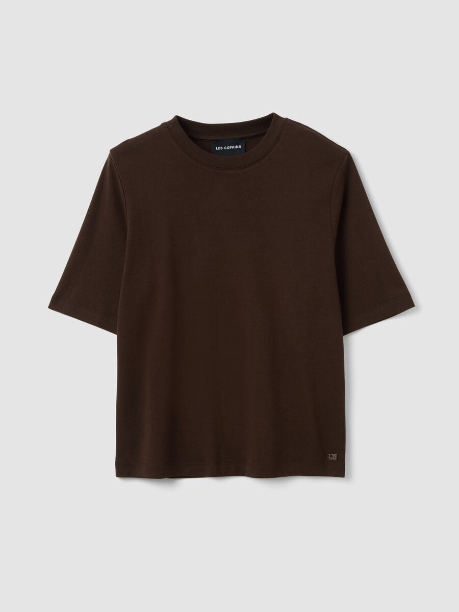 &Kappa;&alpha;&phi;έ T-shirt &sigma;&epsilon; boxy &gamma;&rho;&alpha;&mu;&mu;ή &alpha;&pi;ό &mu;ί&xi;&eta; &beta;&alpha;&mu;&beta;&alpha;&kappa;&iota;&omicron;ύ &kappa;&alpha;&iota; &beta;&iota;&sigma;&kappa;ό&zeta;&eta;&sigmaf;_0