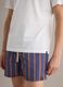 Blue striped swim shorts_2