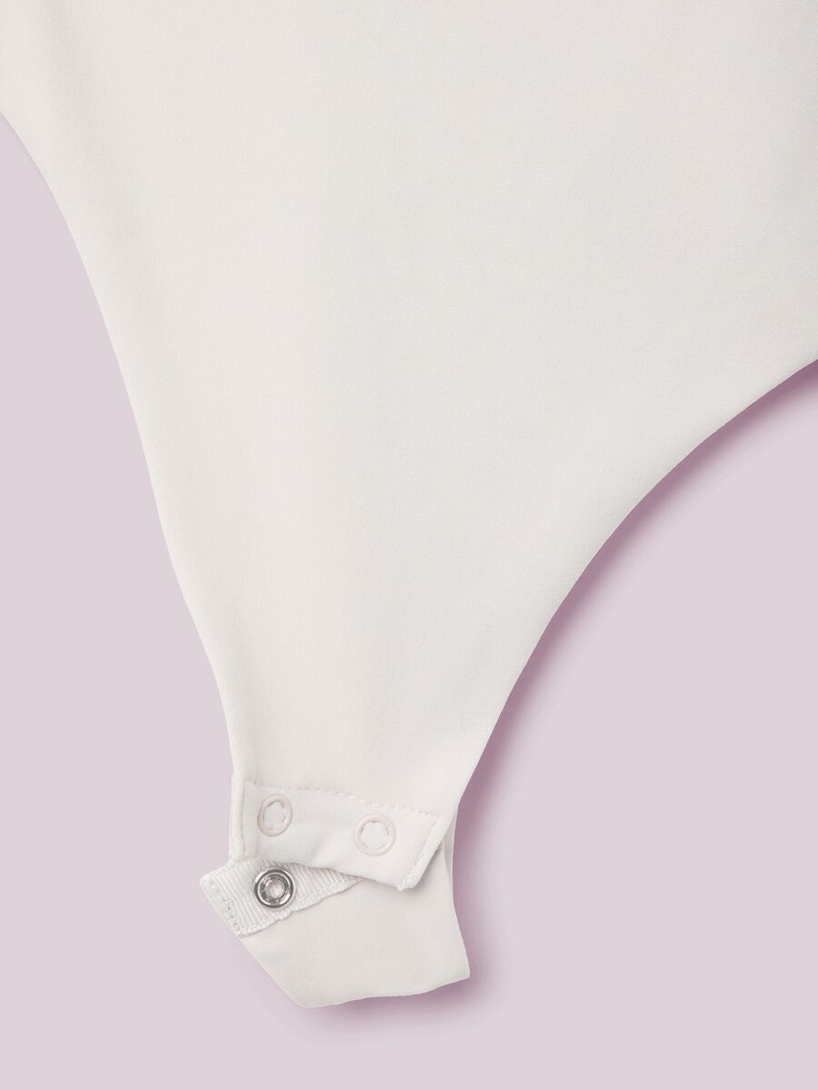 Short Sleeve Bodysuit with Square Neckline ALTAVIA STUDIO_6