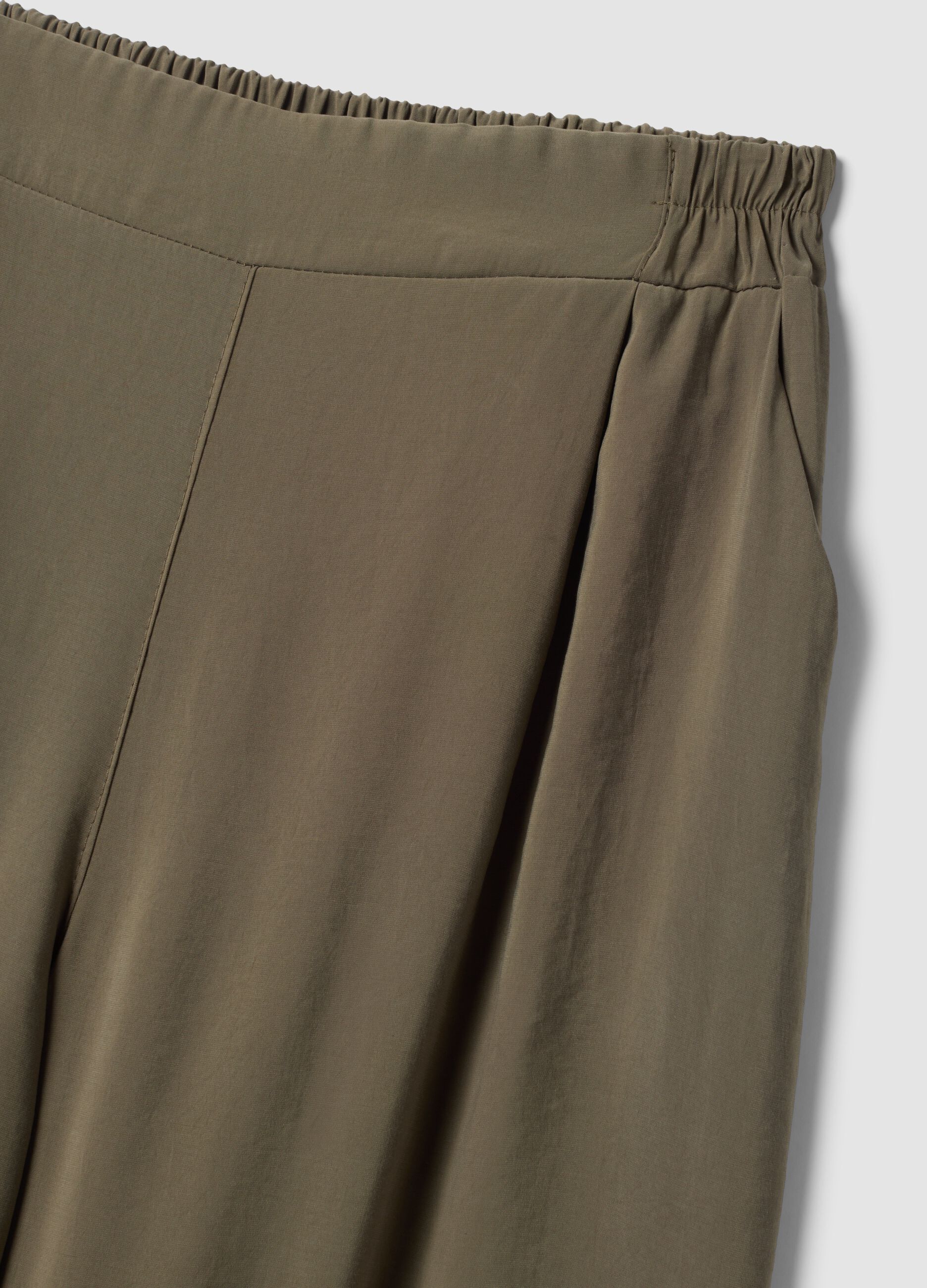 Zelene palazzo hlače od mje&scaron;avine viskoze