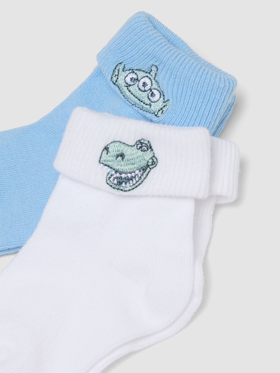 3er-Pack kurze Socken aus Bio-Baumwollmix mit Toy Story-Stickerei f&uuml;r Babyjungen_2