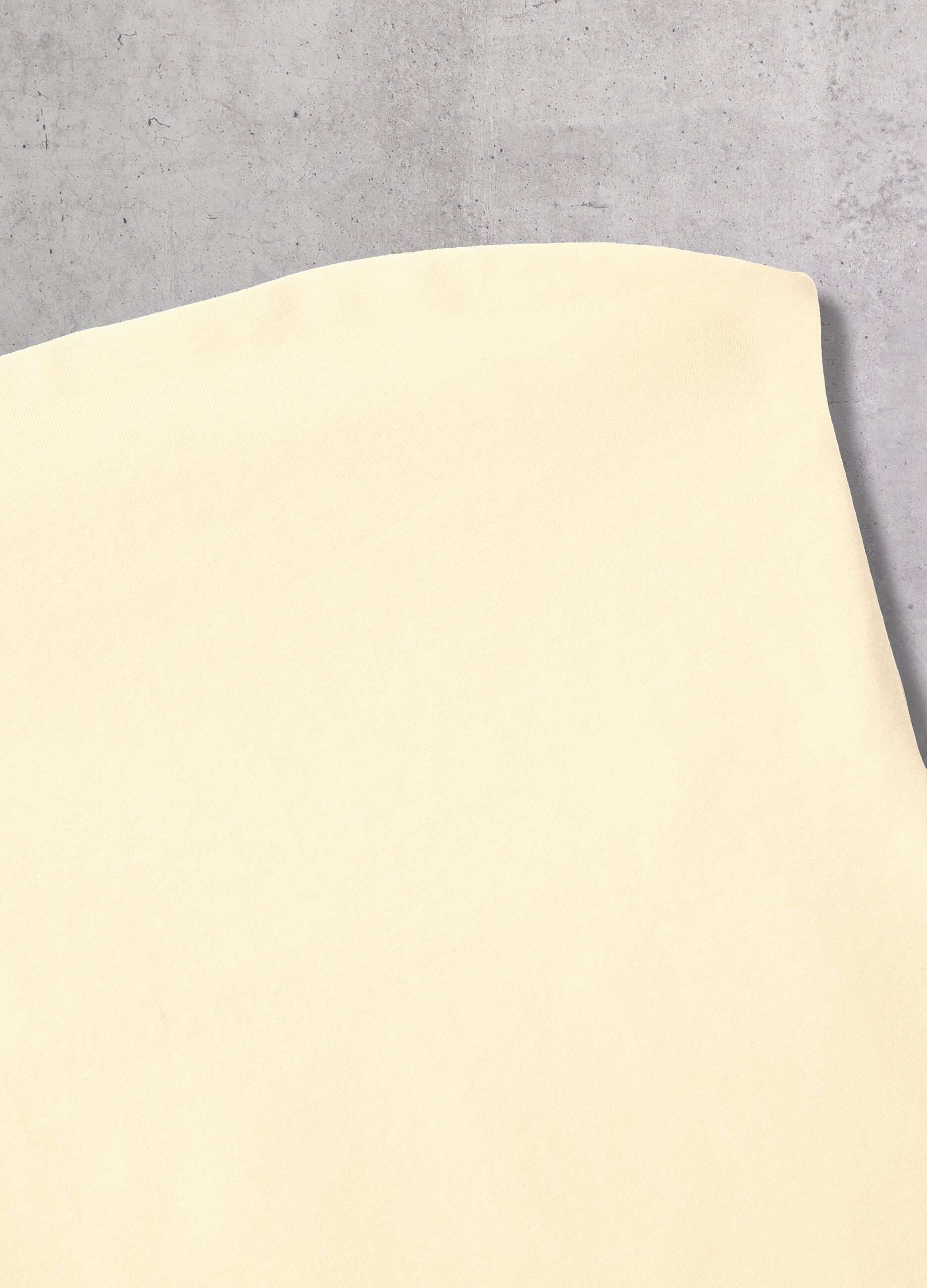 Pastel Yellow Tube Top