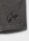 Grey Gap Cotton Blend Shorts_4