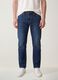 Jeans de ganga regular fit em algod&atilde;o puro_1