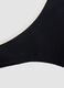 Black stretch swim briefs with white trim_5