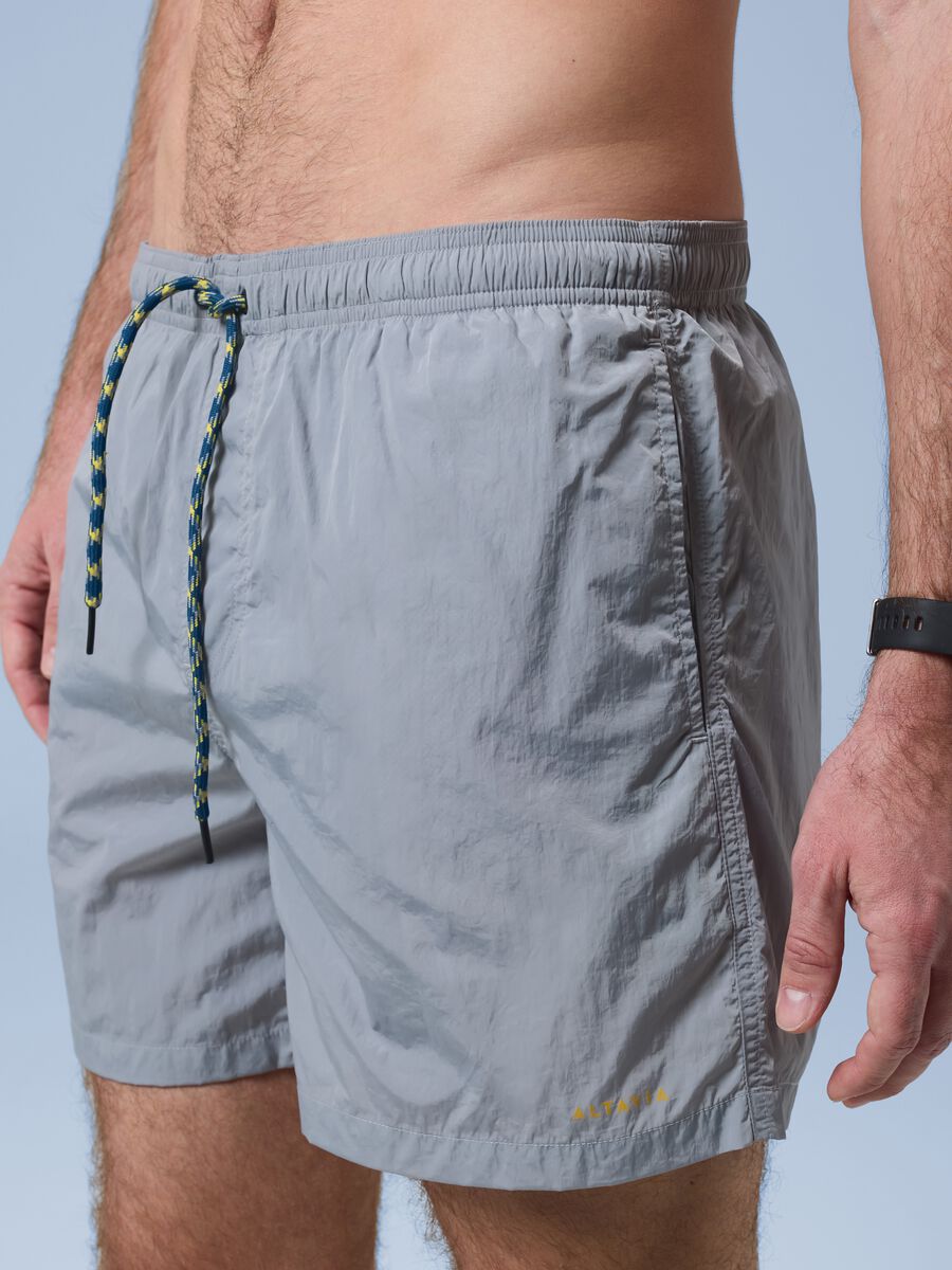 ALTAVIA SAILNG grey boxer swim shorts with elasticated waistband_3