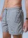 ALTAVIA SAILNG graue Boxer-Badeshorts mit elastischem Bund_3