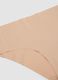 Regular fit beige stretch fabric slip_5