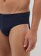 Set of blue regular fit cotton briefs_3