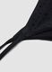 Schwarzes, elastisches Bikinih&ouml;schen mit glitzernden Details_5