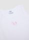 2-pack of girls&rsquo; white organic cotton vests, regular fit_2