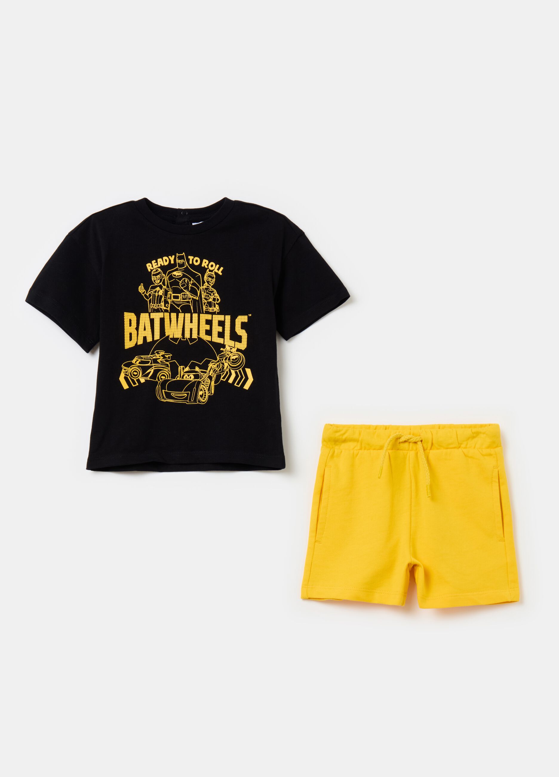 Cotton jogging set with Batwheels™ print