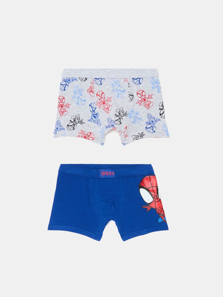 Two-pack organic cotton boxer shorts with Spidey print_0