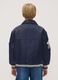 Blue varsity jacket with zip and racing print_2