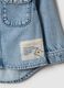 Regular fit blue denim shirt with hood for boys_3