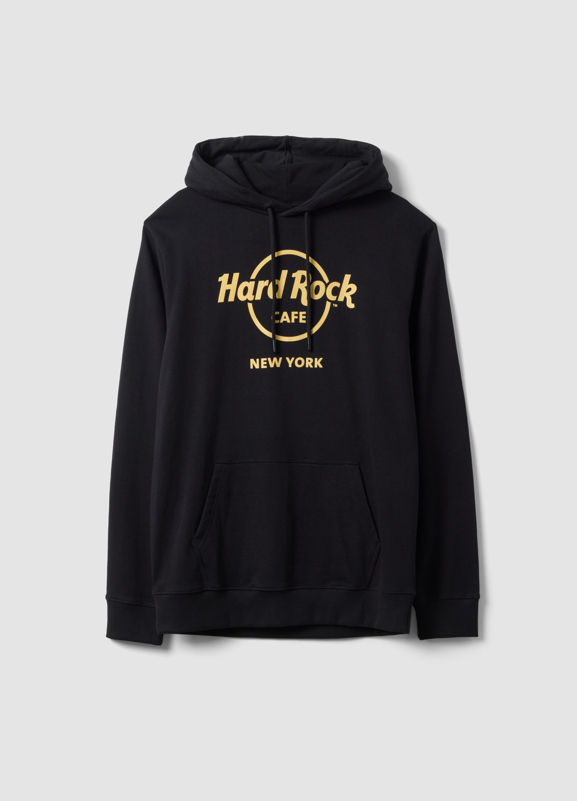 Black pure cotton sweatshirt regular fit Hard Rock Cafe NY
