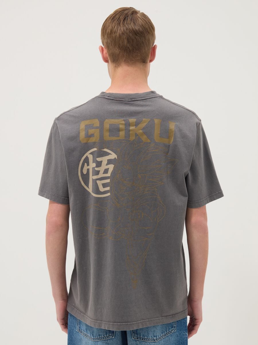 Grey short-sleeve pure cotton T-shirt_3
