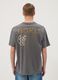 Grey short-sleeve pure cotton T-shirt_3