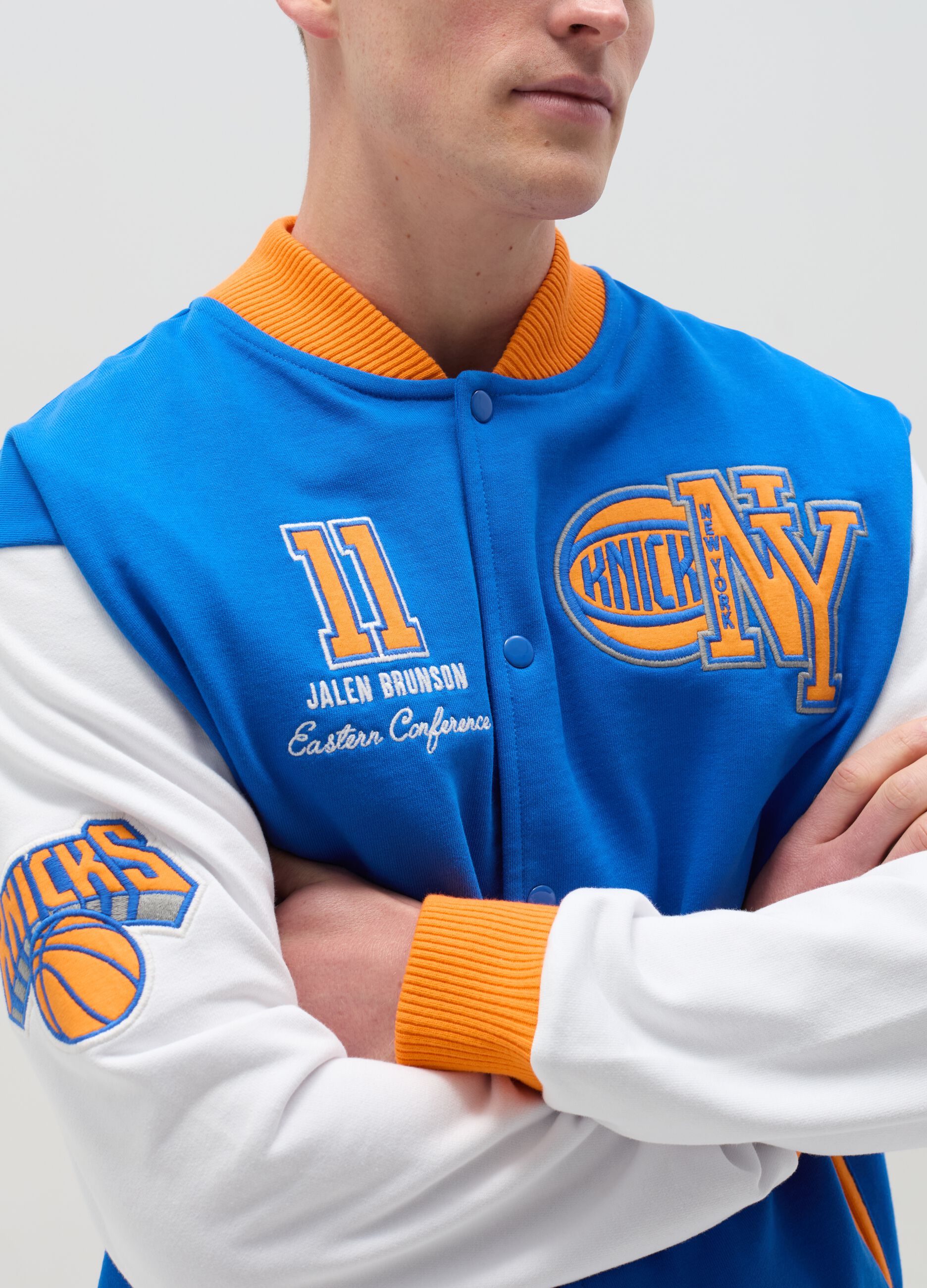 NBA New York Knicks varsity sweatshirt