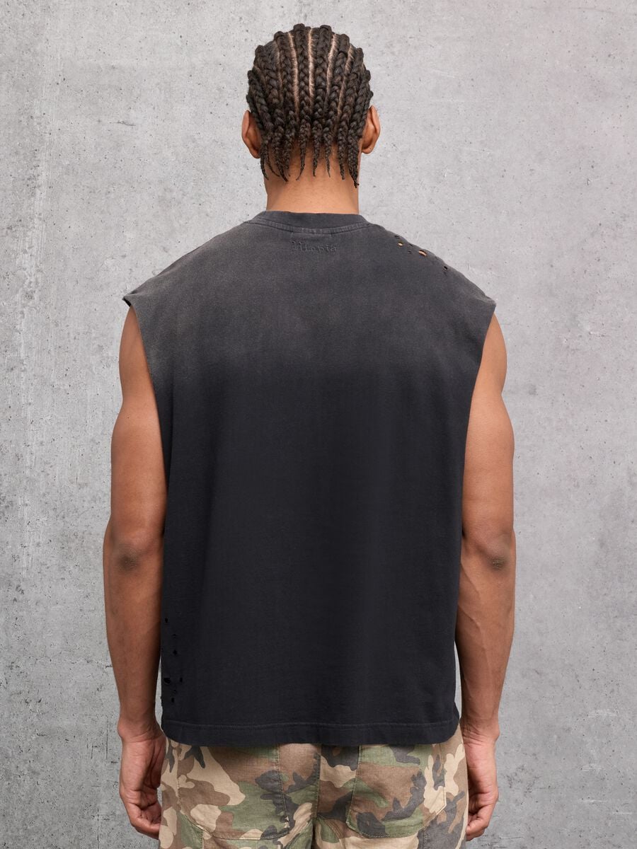 Sunfaded Black Tank Top_1