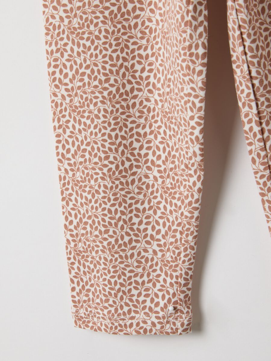 Slim Fit Multicolor Stretch Baumwollleggings f&uuml;r M&auml;dchen_3