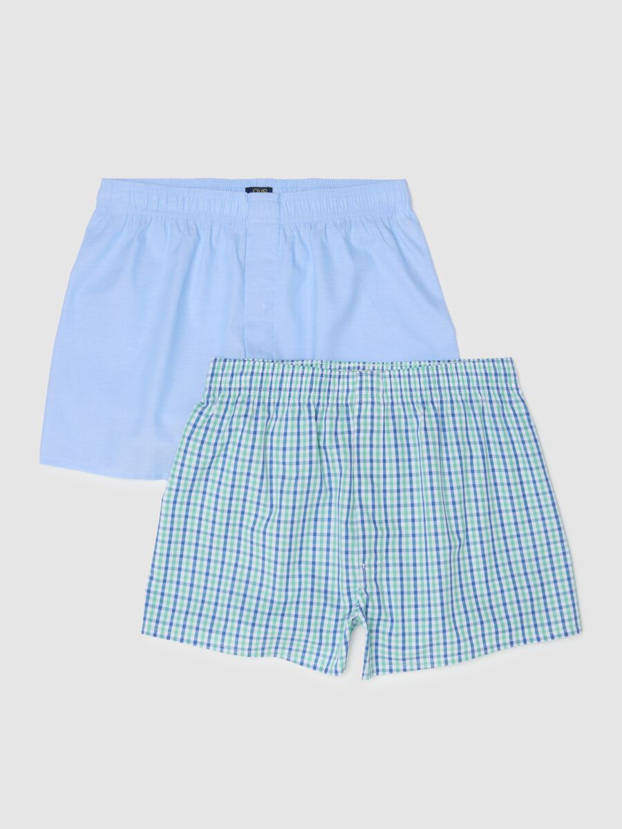 Bipack of multicolour pure cotton regular fit boxers_4
