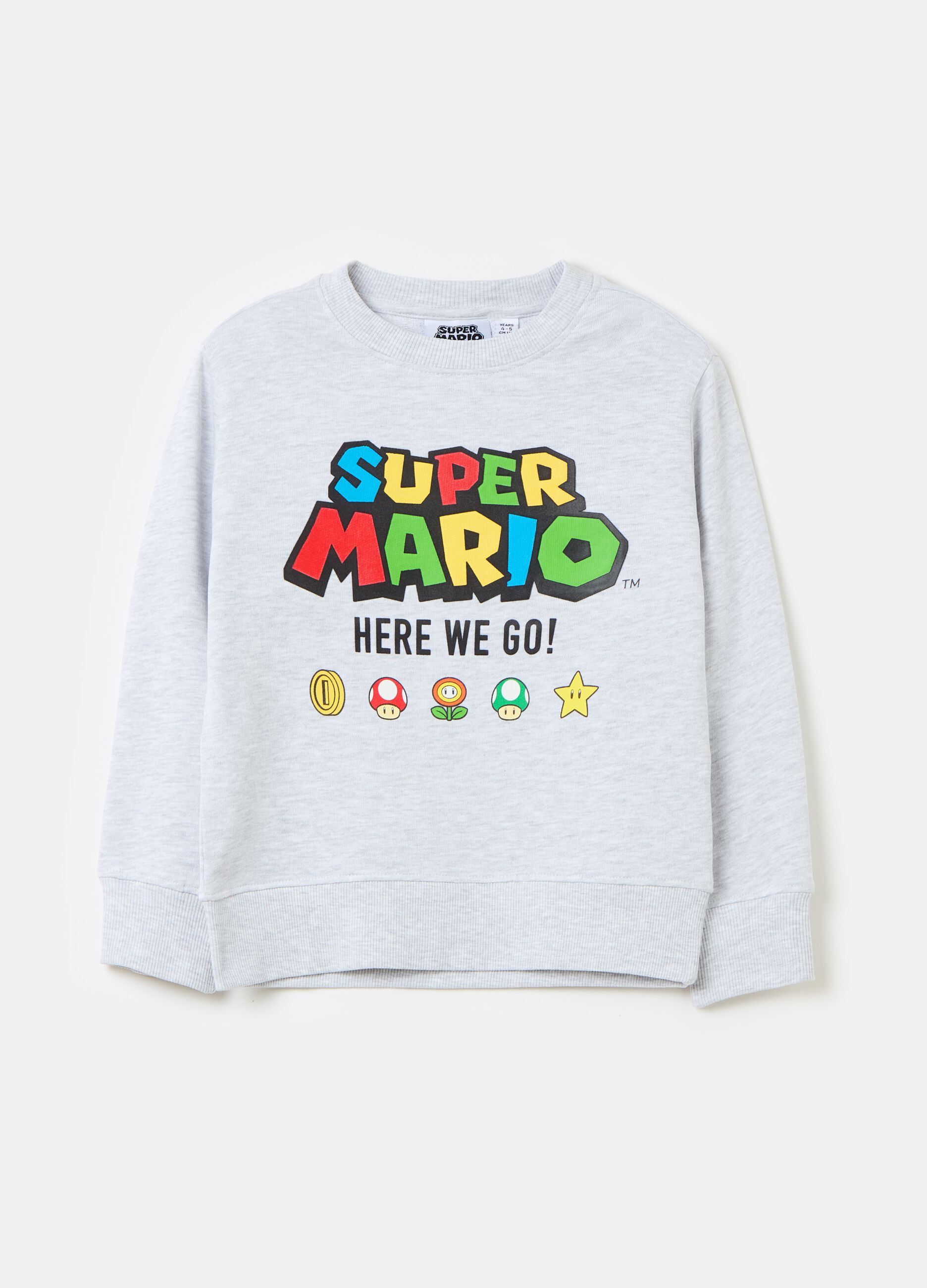 Sweatshirt with Super Mario™ print