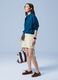 ALTAVIA SAILING yellow pure cotton cargo shorts with elasticated waistband_0