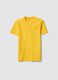 Yellow pure cotton boys&rsquo; regular fit T-shirt_0