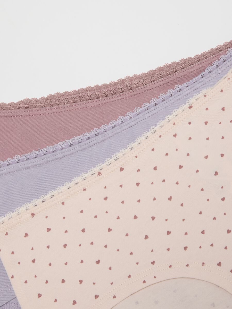 Tripack multi-colour high-waisted briefs_1