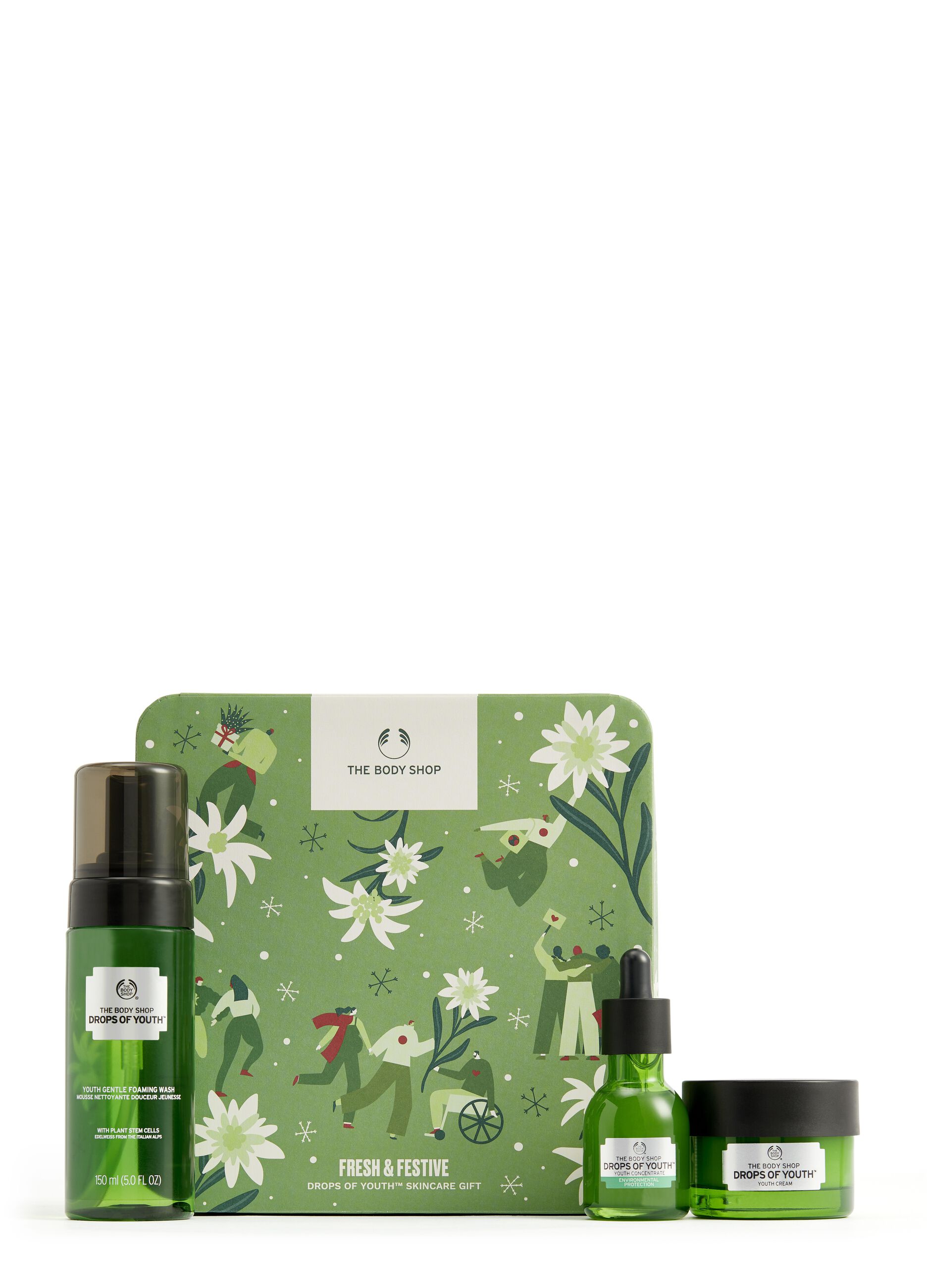 The Body Shop Drops Of Youth™ treatment gift box