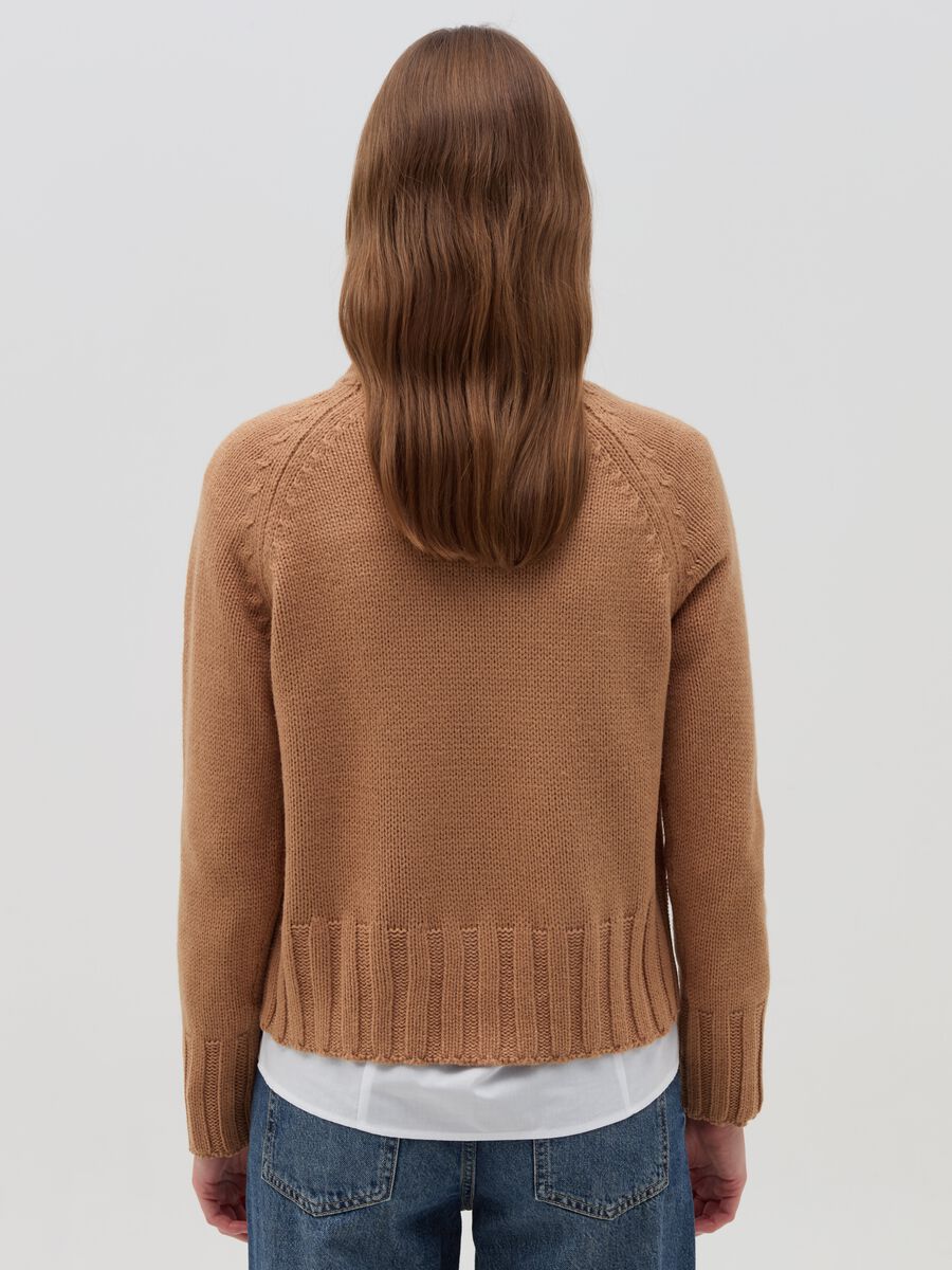 Knitted top with mock neck_2