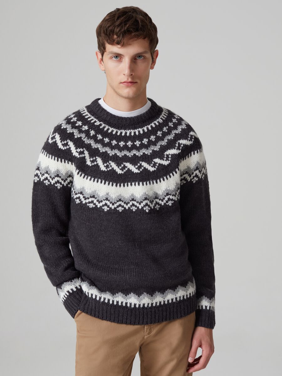 Christmas Jumper with Norwegian pattern_0