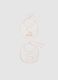 Twin-Pack White Pure Cotton Bibs for Infants_0