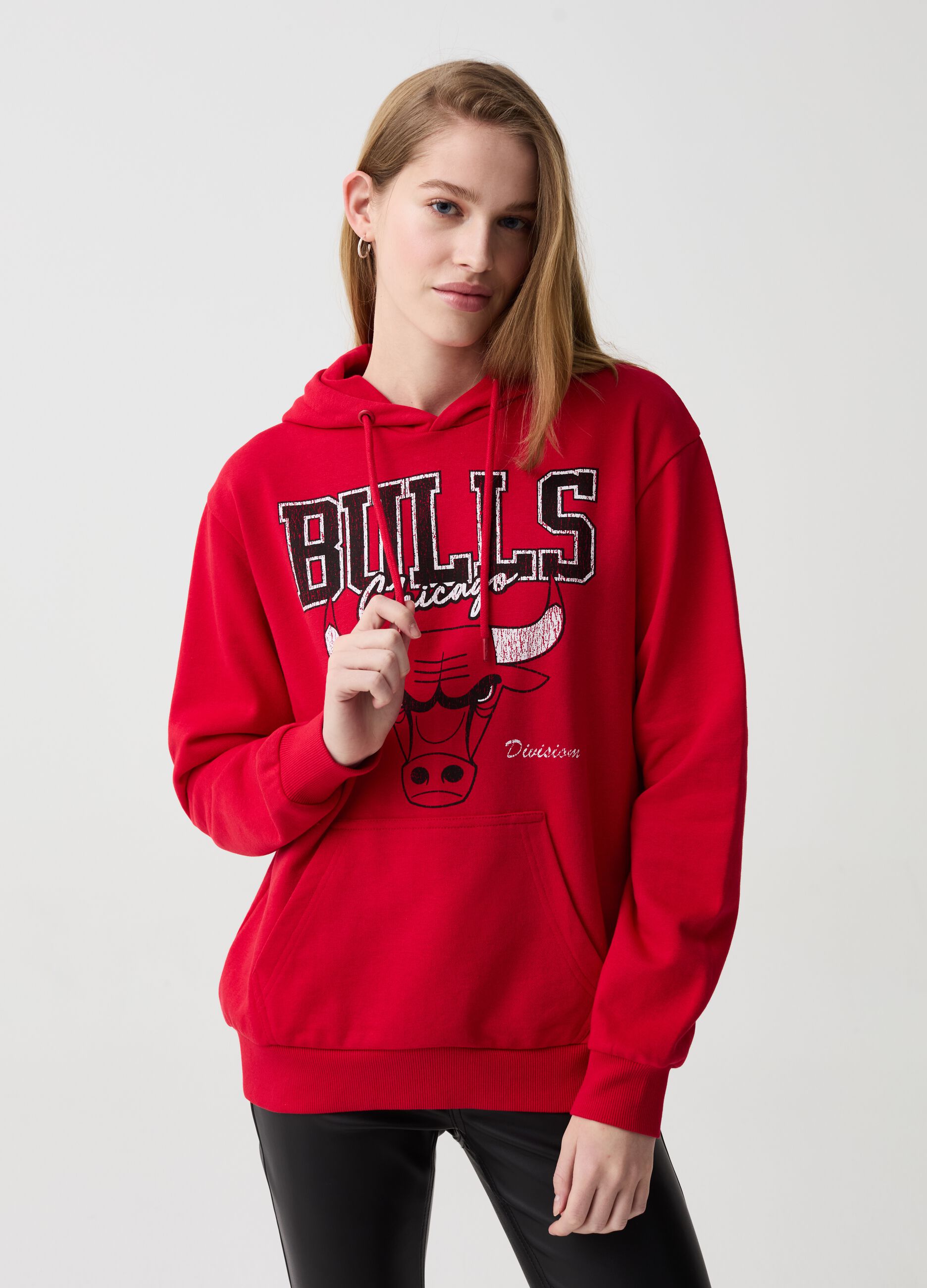 Sudadera con capucha estampado NBA Chicago Bulls